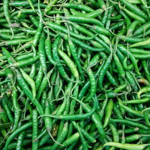 Fresh (Unbranded) Green Chilli (Indian/Thai)